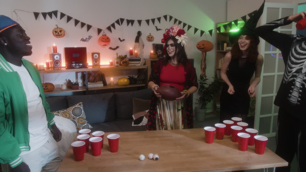 Halloween party with friends