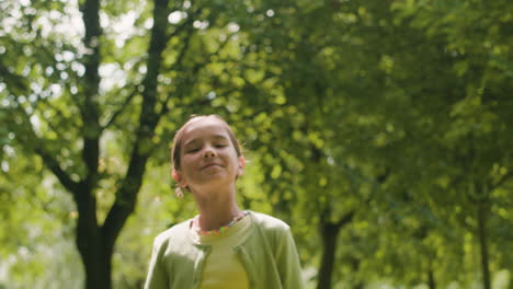 girl in the park