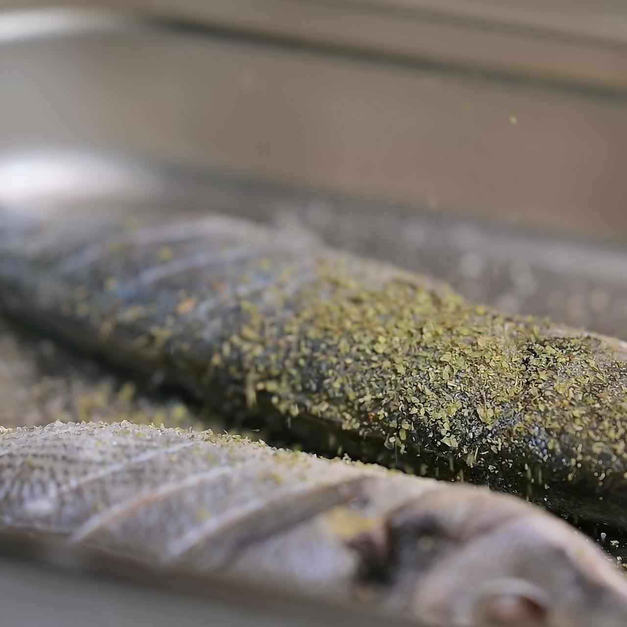 Prepares food in the kitchen