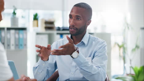 business meeting or consultation