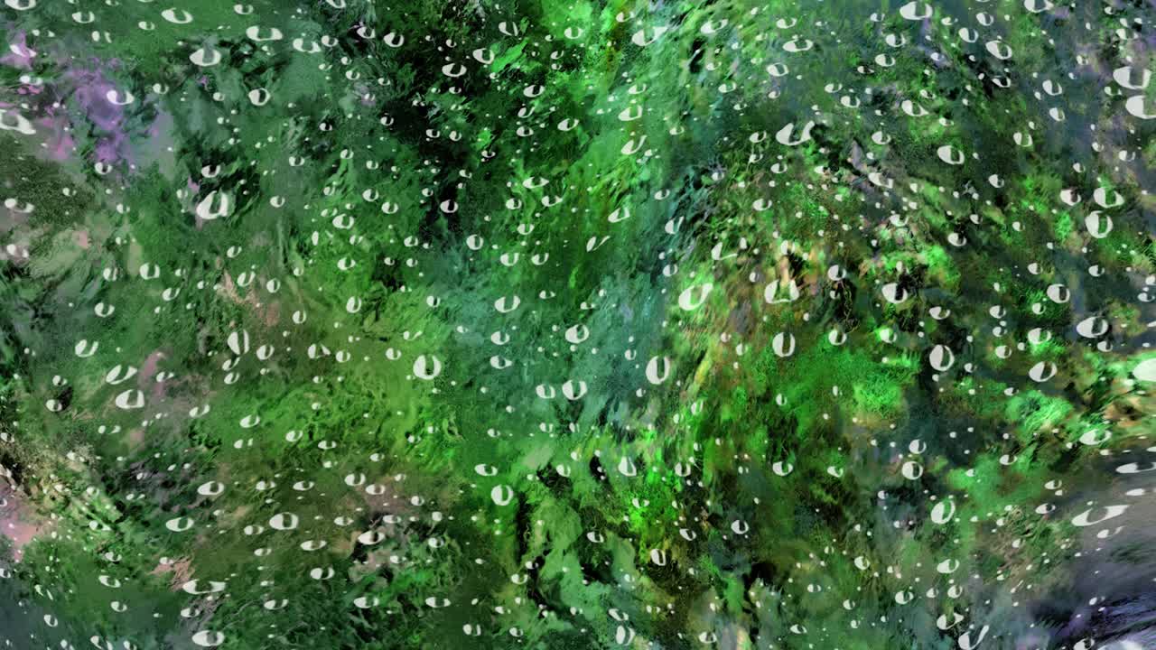 추상적인 다채로운 애니메이션, 다채로운 액체 배경, 아름다운 디지털 페인팅 영화, 추상적인 배경 영화.