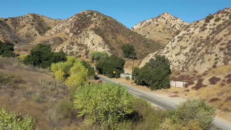 Pico-Canyon,-Kalifornien-Und-Seine-Herbstfarben