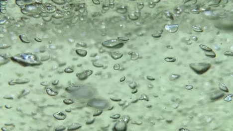 burbujas de agua
