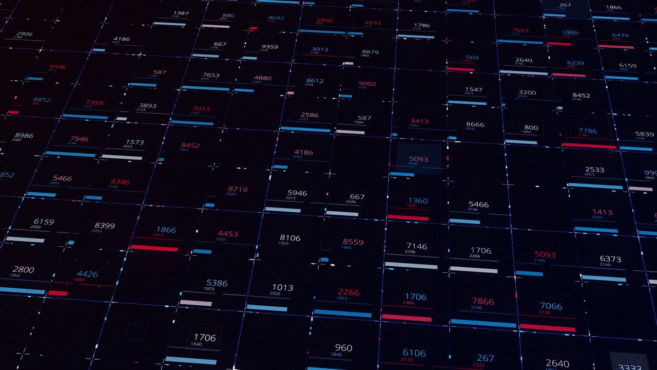Digital Data Grid Interface