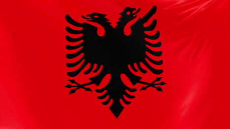 Albanien-Flagge