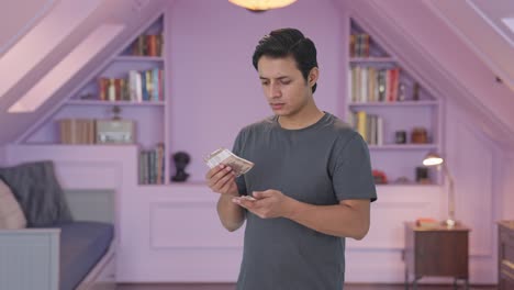 돈 을 세는 슬픈 인디언