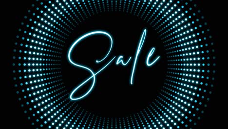 sale text animation, can be used for the background