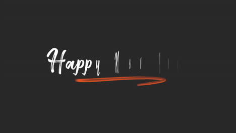 Happy-New-Year-text-with-orange-stroke-brush-on-black-gradient