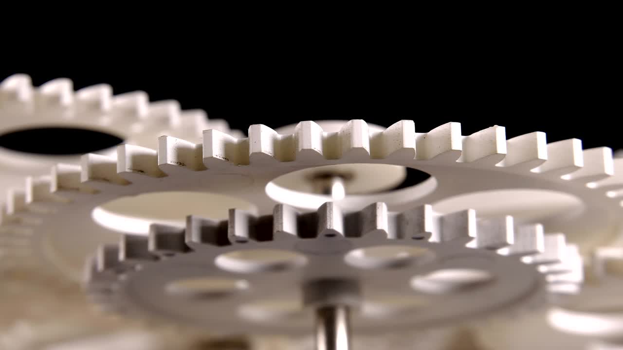 engranajes de reloj retro abstractos