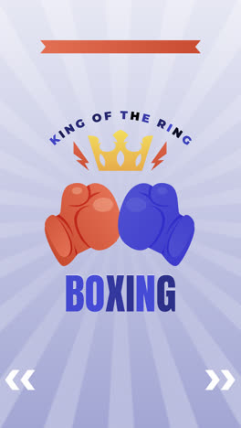 cartel de boxeo