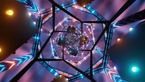 colorful light patterns swirl and pulsate in an engaging display, creating a mesmerizing effect that captivates viewers for endless relaxation or inspiration