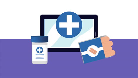 online medical consultation and first aid supplies