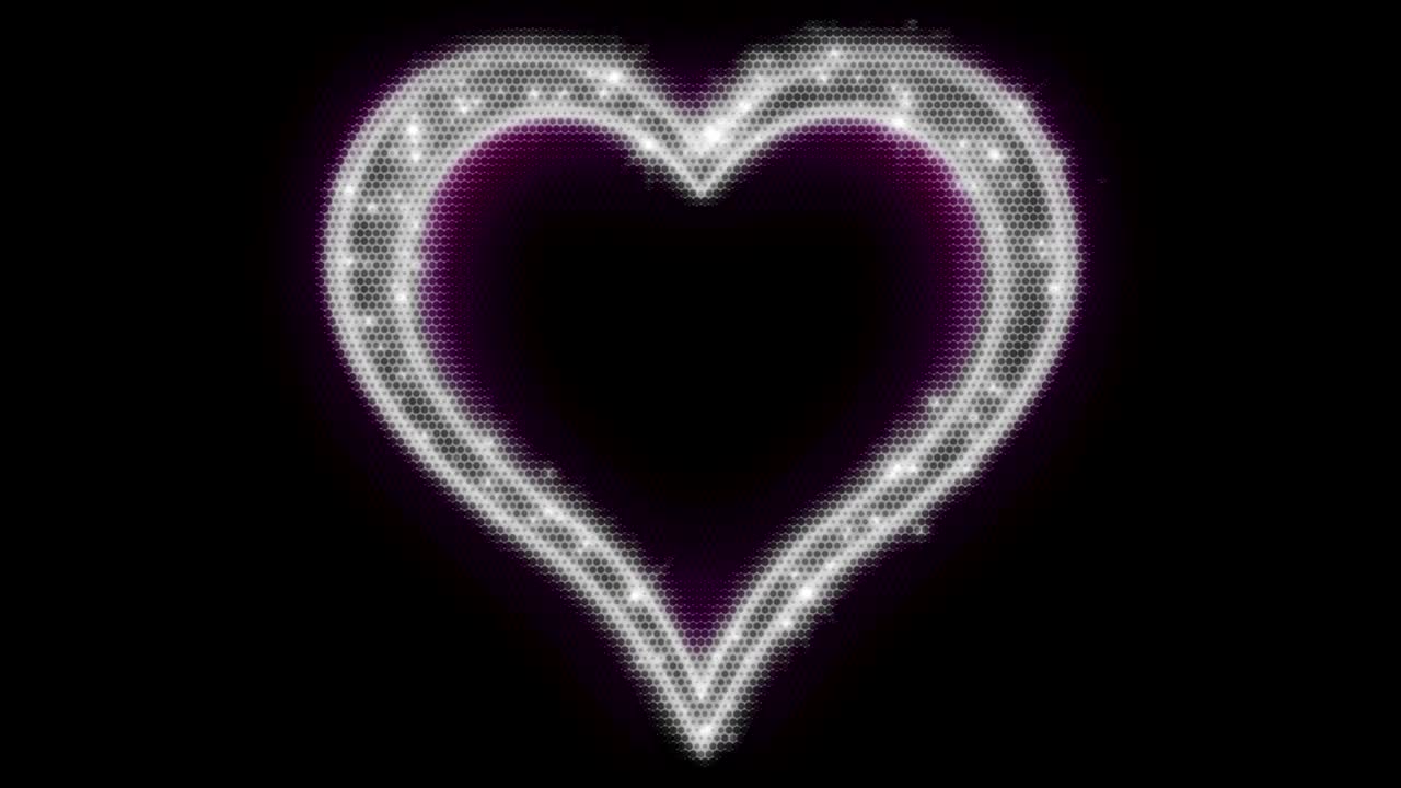 결혼식 을 위해 컴퓨터 로 생성 된 애니메이션 동작 배경