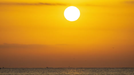 Sunrise-at-sea-in-barcelona