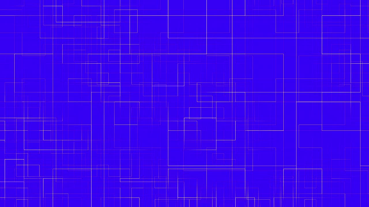 Abstract geometric fractal graphic background loop