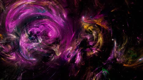 estrellas de fondo. volando por el espacio.