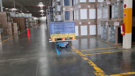 autonomous mobile robot (amr) in a warehouse