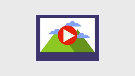 play video icons