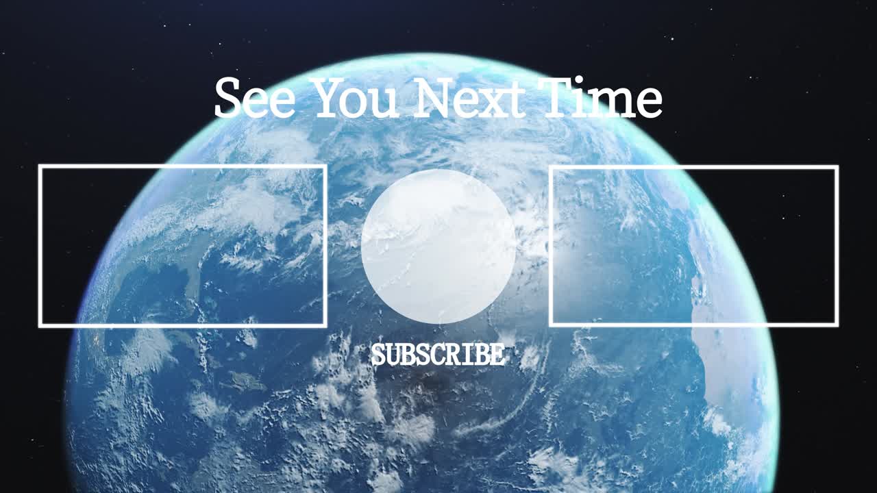 3dcg 엔드 카드 엔딩 스크린 모션 그래픽