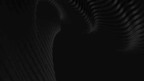 abstract black architectural design