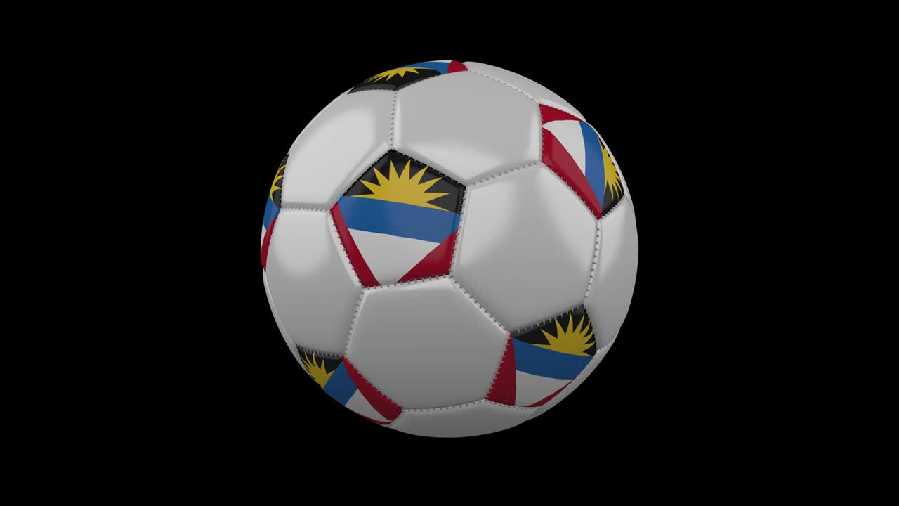 안티구아와 바르부다의 발을 가진 축구공, 알파와 함께 4k, 루프
