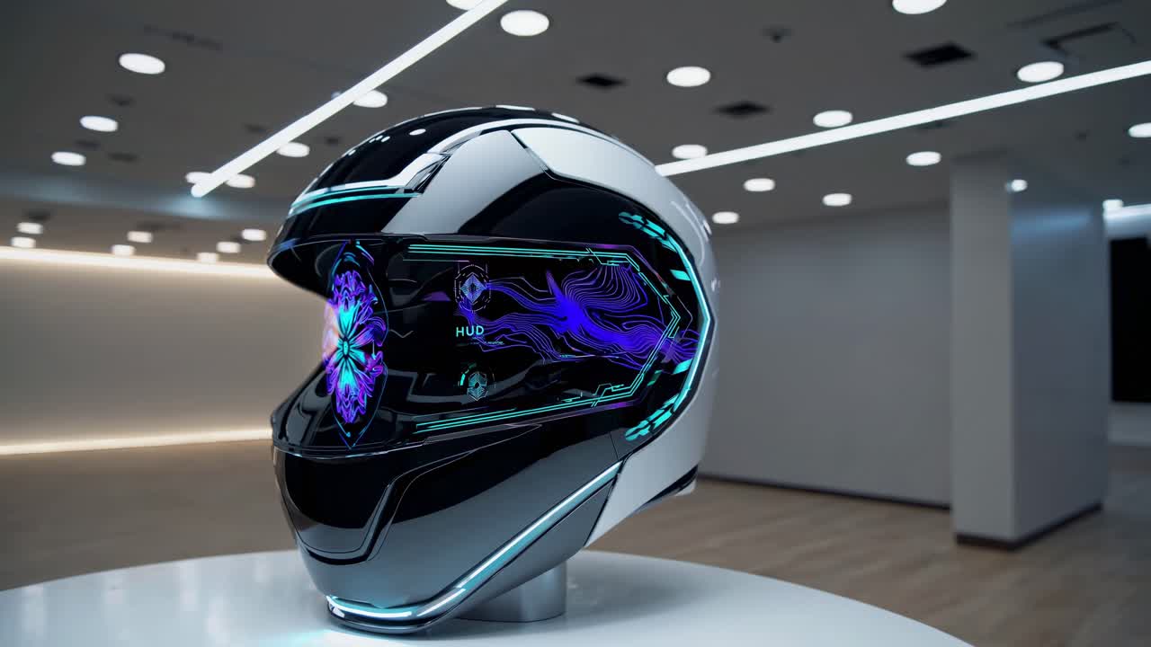 미래의 vr 헬과 hud 디스플레이
