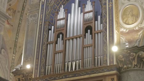 organ inside the church