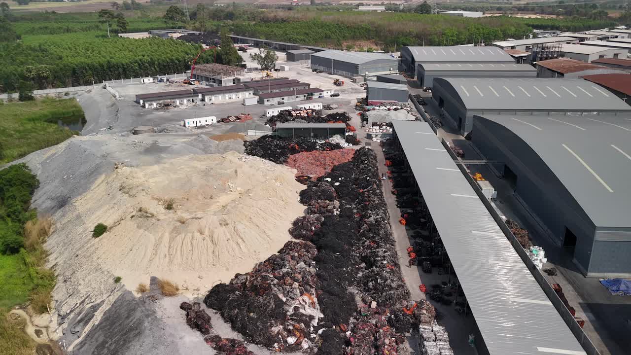 instalación de gestión de residuos manejo sostenible de residuos revolución del reciclaje de la basura al tesoro viaje de reciclaje