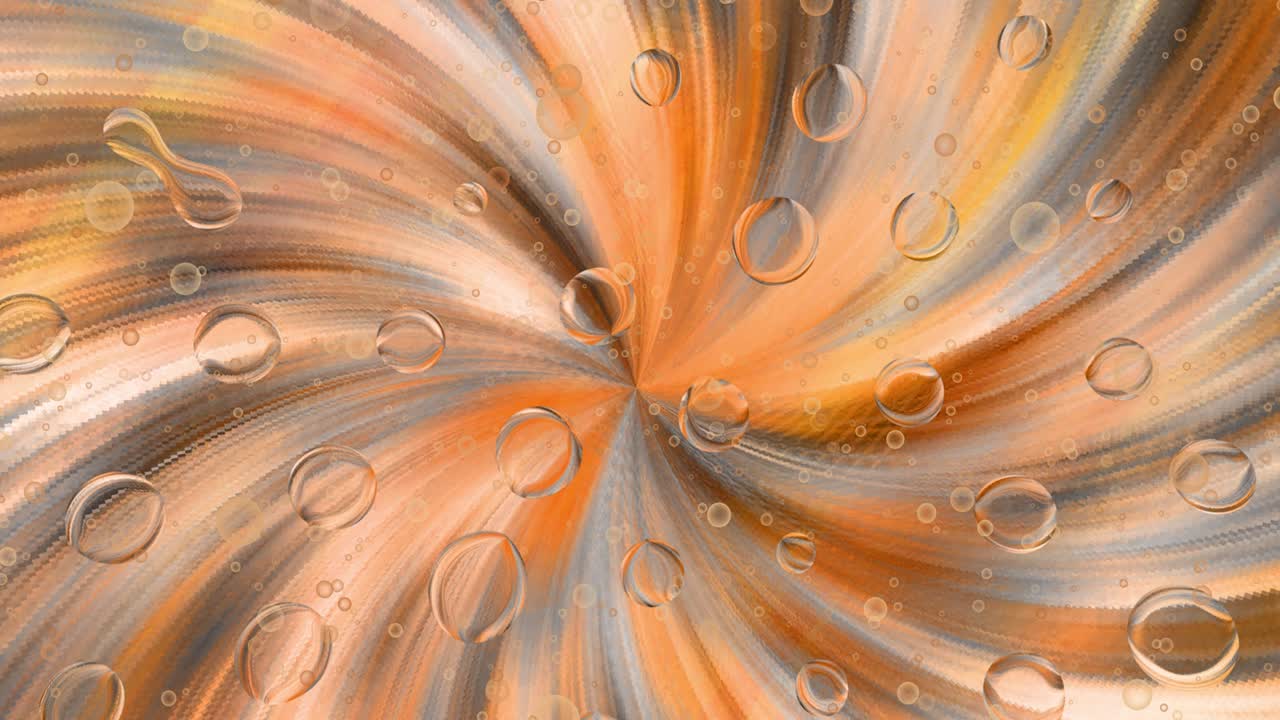 animación abstractamente colorida con un fondo líquido multicolor.