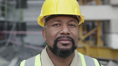 a confident man working a construction site