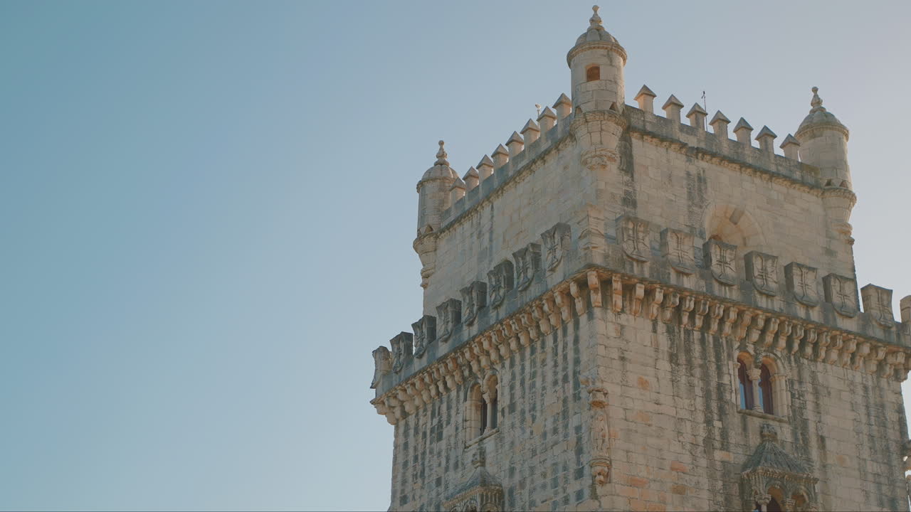 torre de belém, en la ciudad portuguesa de lisboa.