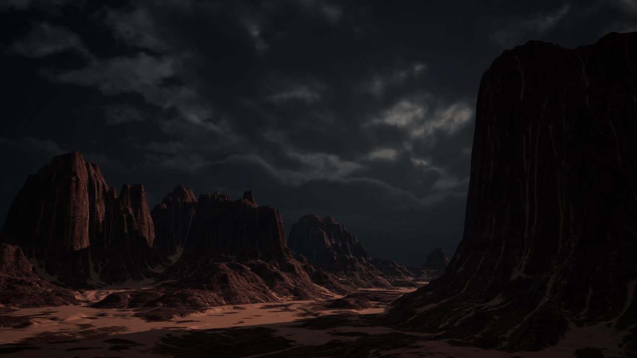 paisaje rocoso del desierto