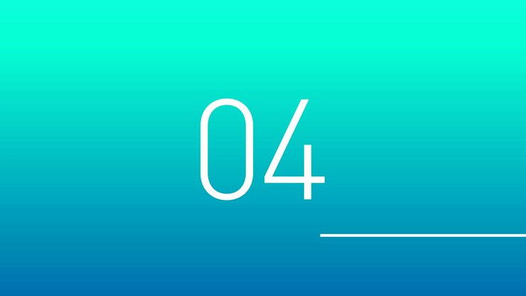 10 seconds Countdown with fancy background in gradient and bright colors. Modern countdown for video production