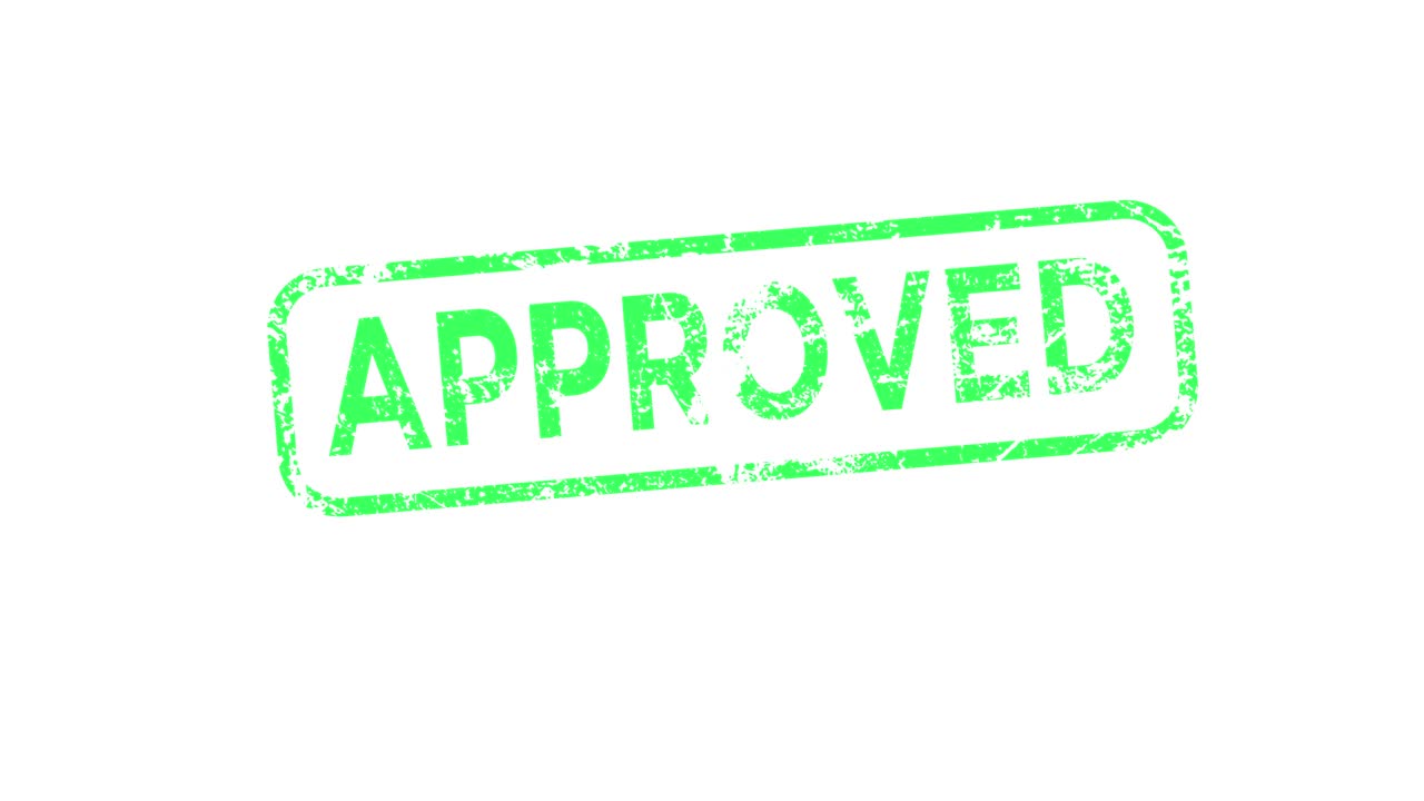 Sello aprobado