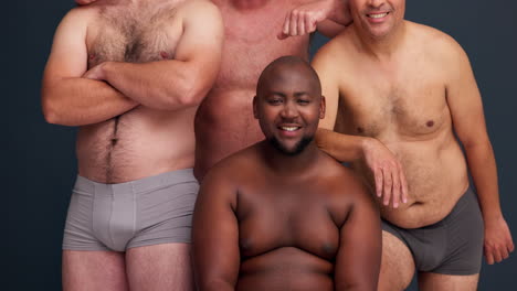 beauty, diversity and self confidence with men