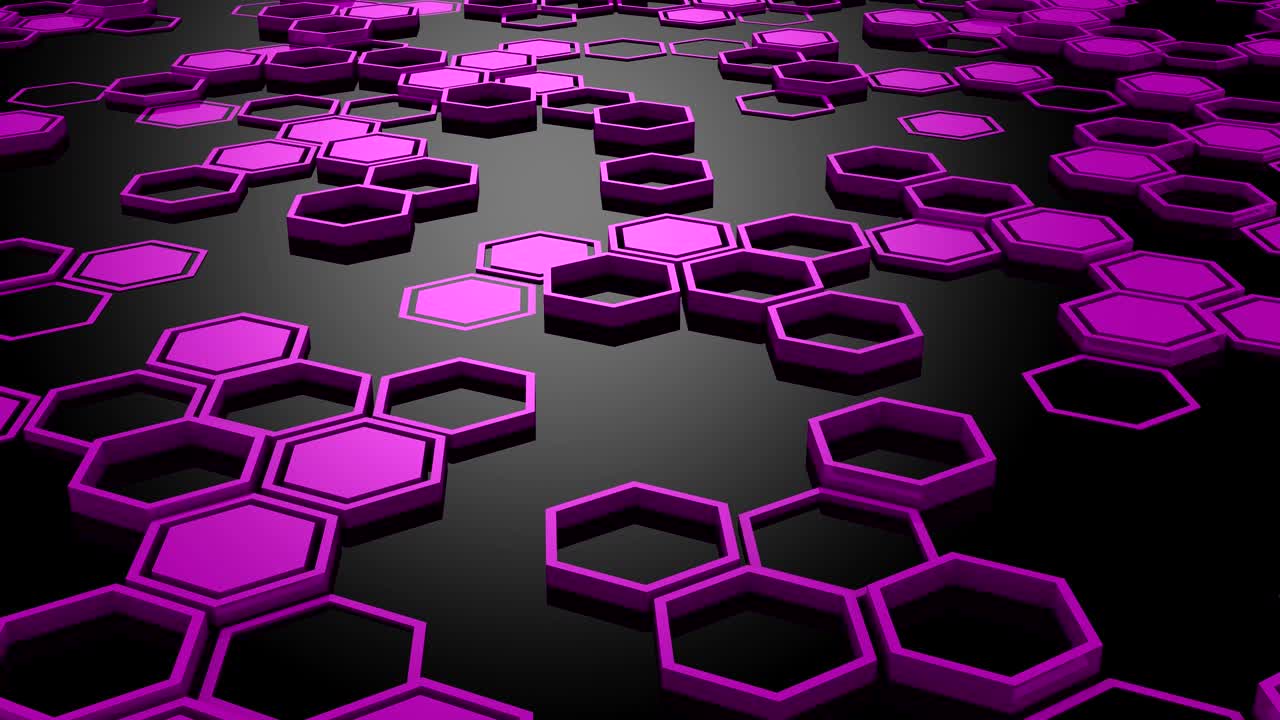 el fondo de los hexágonos