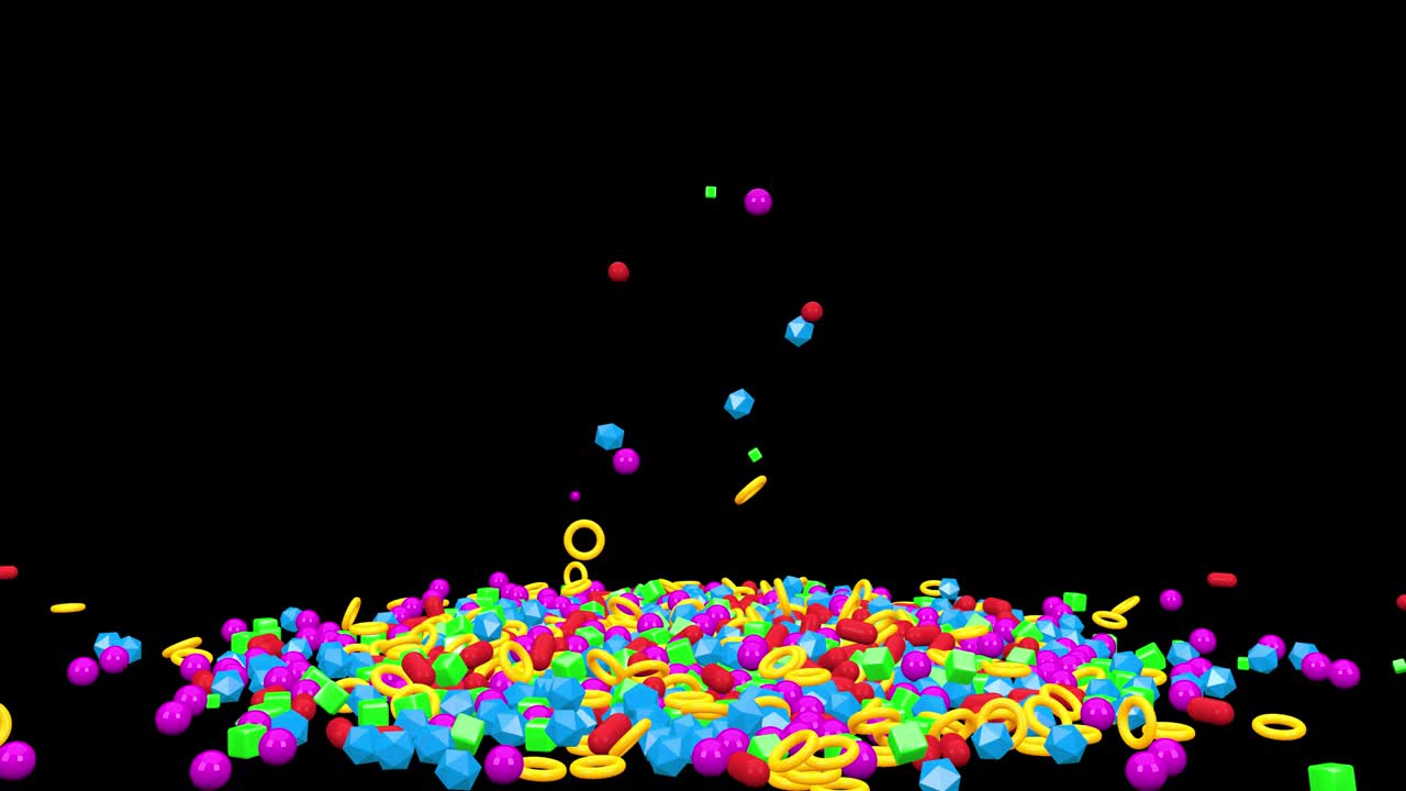 2020 Nytår motion graphics videomateriale