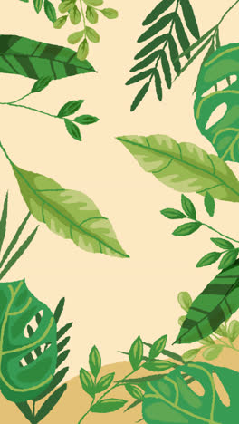 tropical leaf background