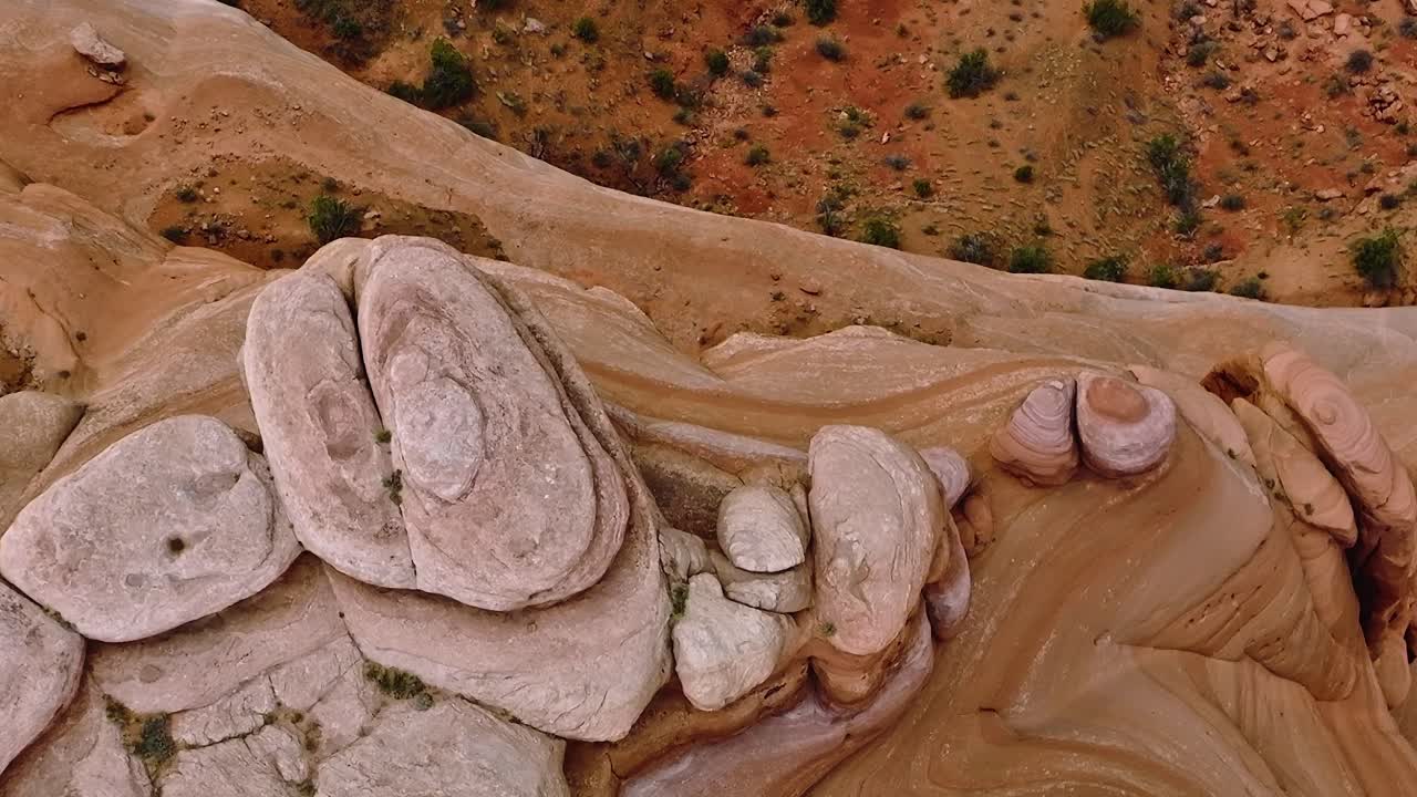 Formazioni rocciose uniche nella Moab Valley, Utah, durante le ore diurne