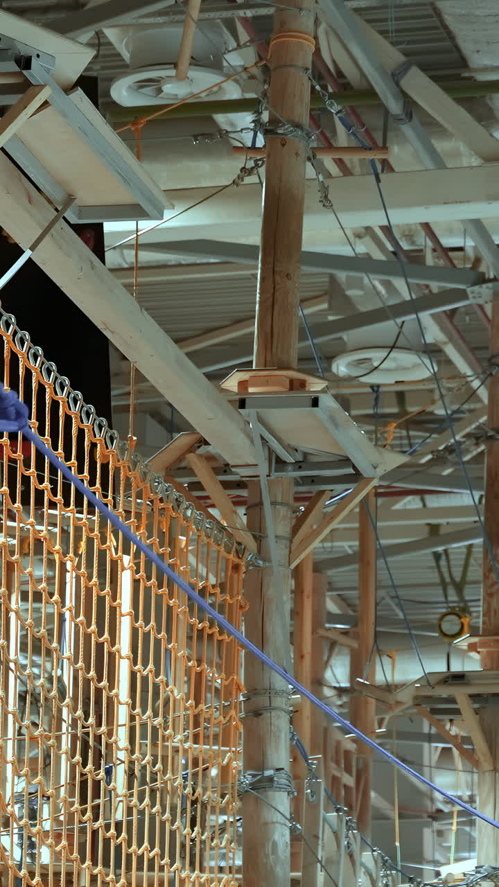 Indoor Ropes Course Adventure