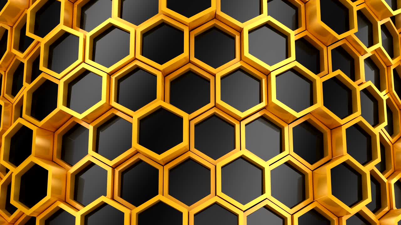 fondo de los hexágonos