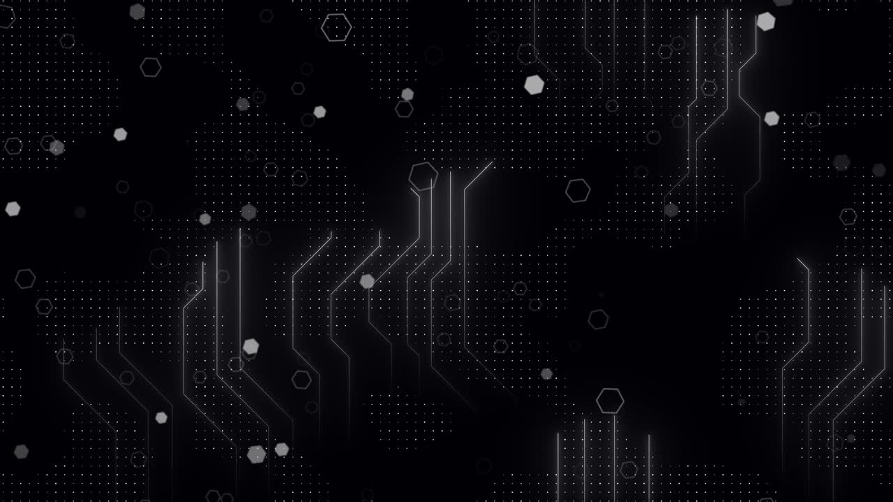 Ai artificial intelligence machine learning electronic circuit pattern data processing blue