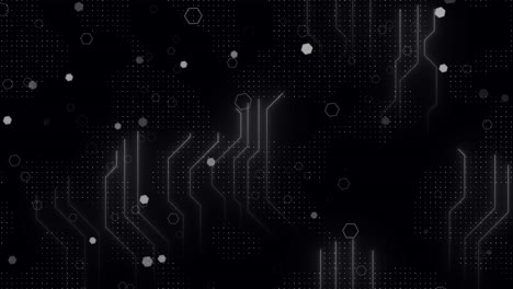 ai artificial intelligence machine learning electronic circuit pattern data processing blue