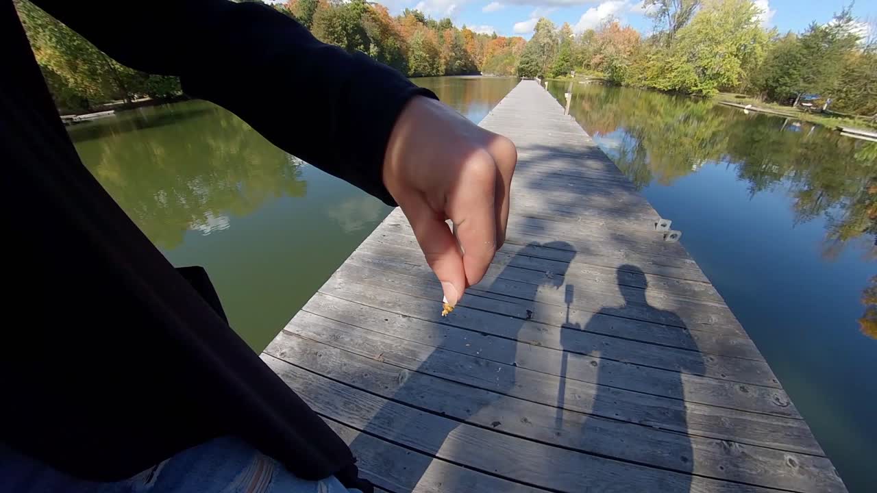 Young Women trying to Quit smoking
