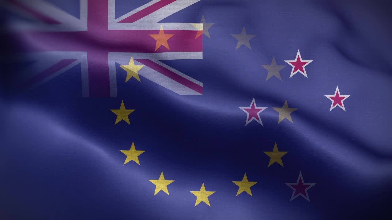 뉴질랜드 발 루프 배경 4k