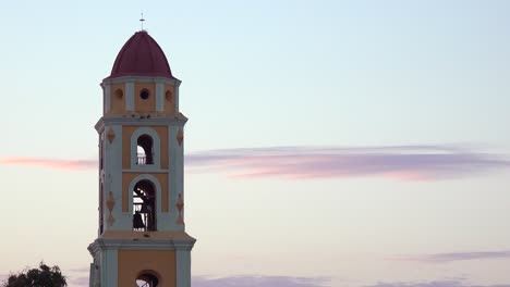 a shot of the church of the holy trinity in trinidad cuba