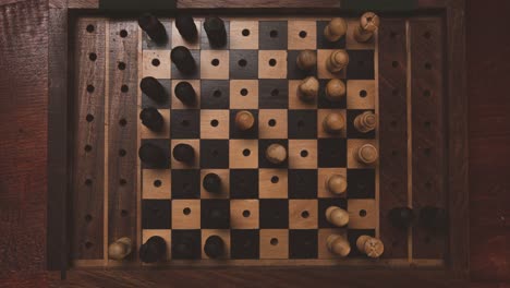 game of chess timelapse