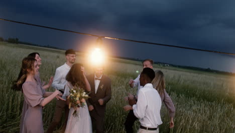 baile de la fiesta de bodas