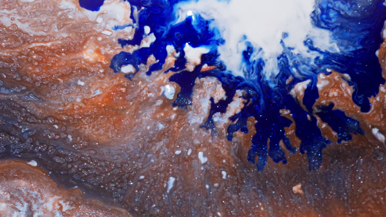 Paint Drop Glitter Ink Mix - Abstract Background