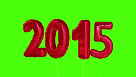 balloons saying 2015 for the new year